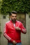 Roma Red Leather Jacket