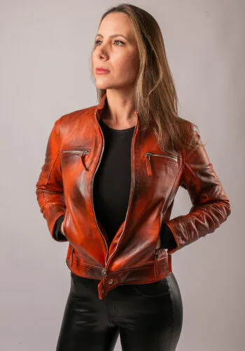 Marraketch Leather Jacket for Women