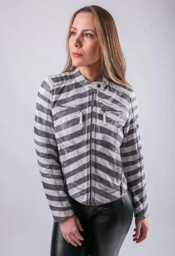 Nairobi Leather Jacket for Women