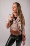 London Gradient Leather Jacket