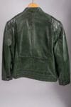 Dublin Pure Leather Jacket Green