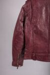 Shiraz Leather Jacket Burgundy