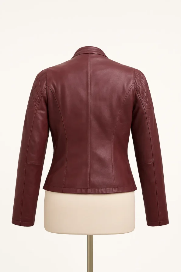 Jaqueta de Couro Bursa Back