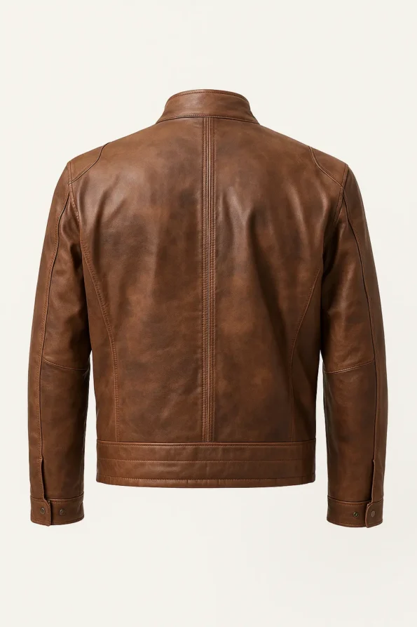 Jaqueta de Couro Oxford Back