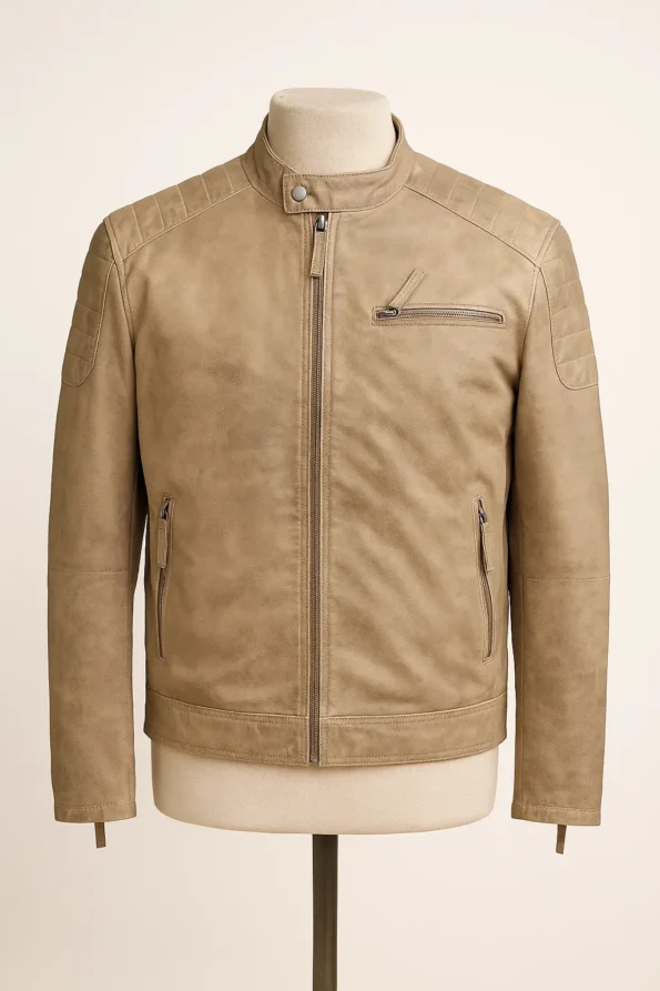Jaqueta de Couro Toledo Front